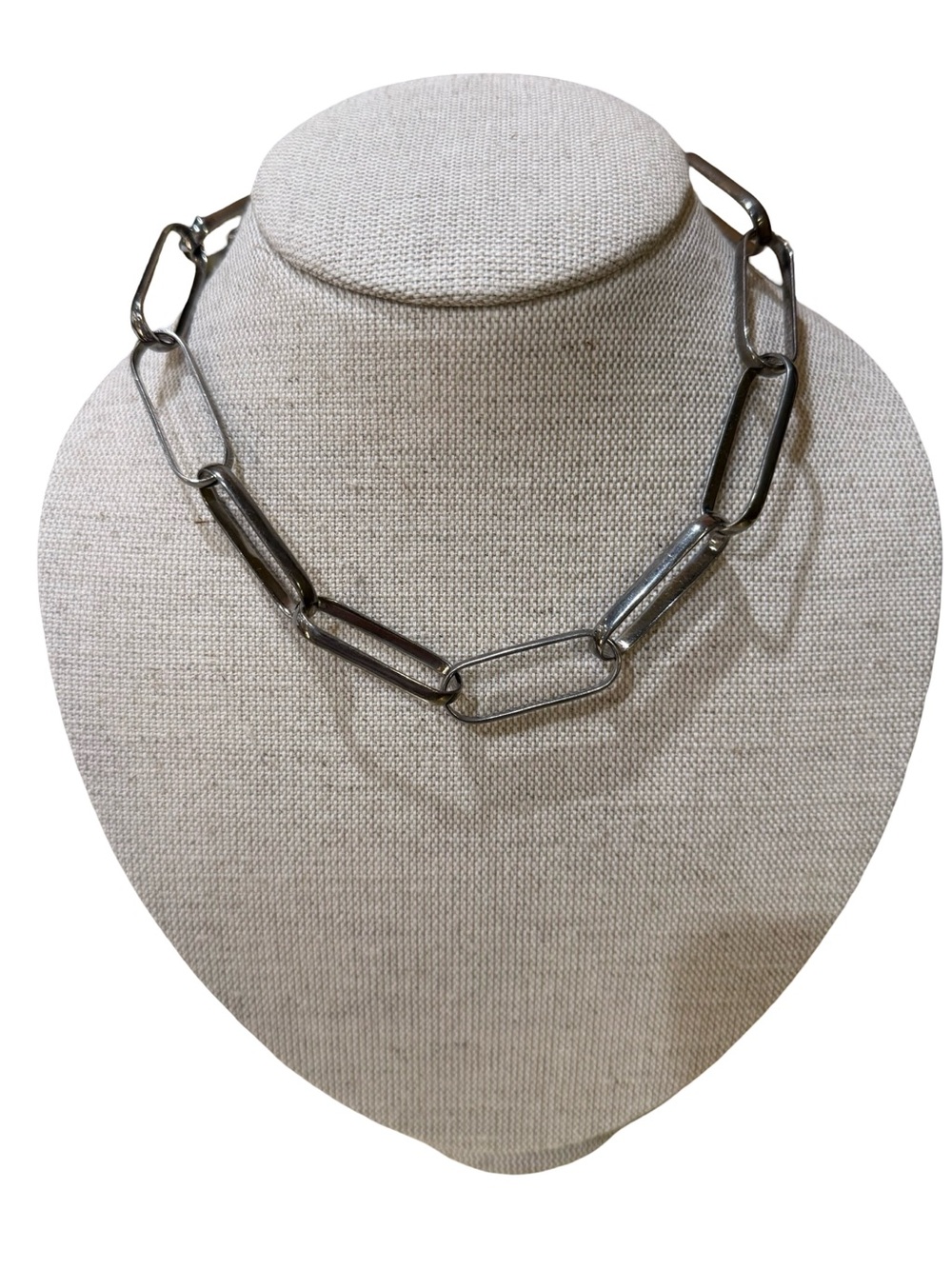 The Woods Fine Jewelry silver chain with pave diamond clasp